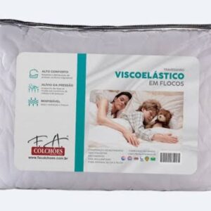 Travesseiro F.A. Visco em Flocos