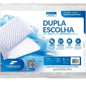 Travesseiro Fibrasca Dupla Escolha