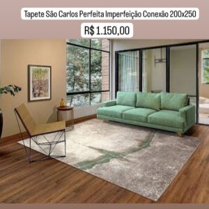 Tapete São Carlos Perfeita Imperfeição Conexão